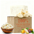 Pure Organic COCOA Cacao Butter – Raw, Unrefined, & Prime Pressed (Food Grade)